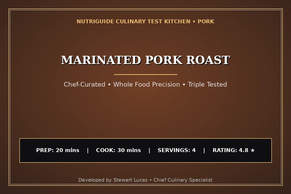 Marinated Pork Roast
