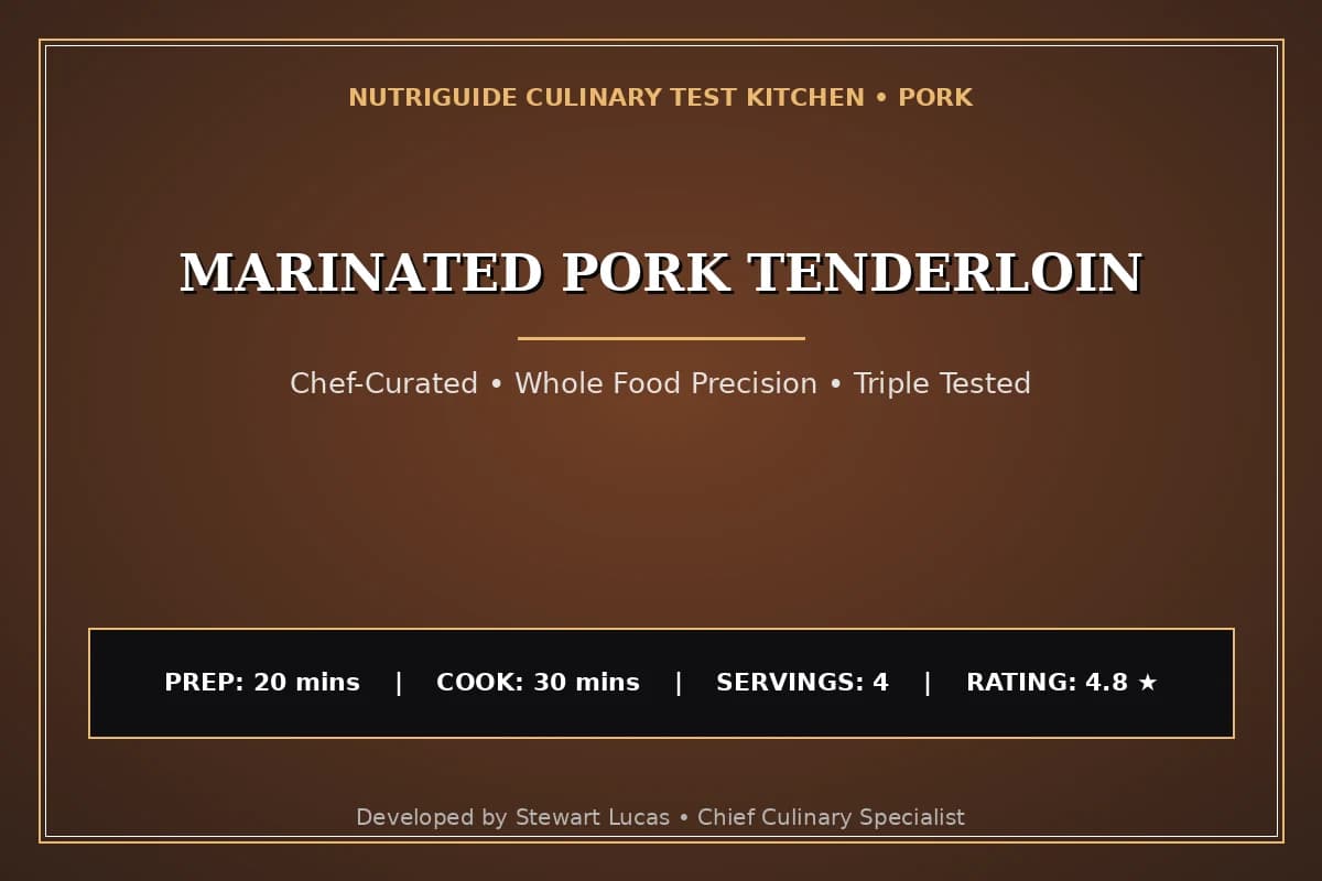 Marinated Pork Tenderloin