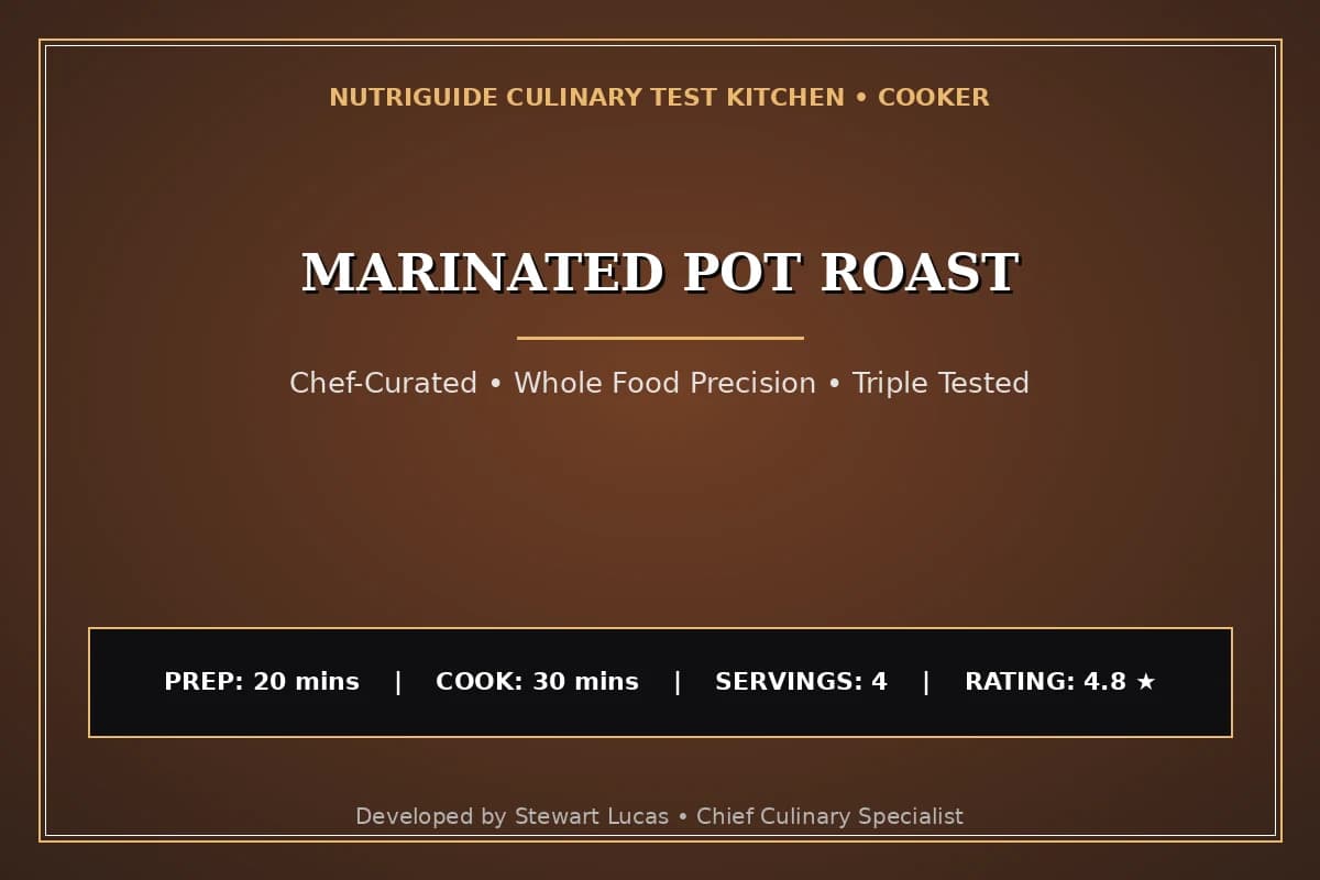 Marinated Pot Roast