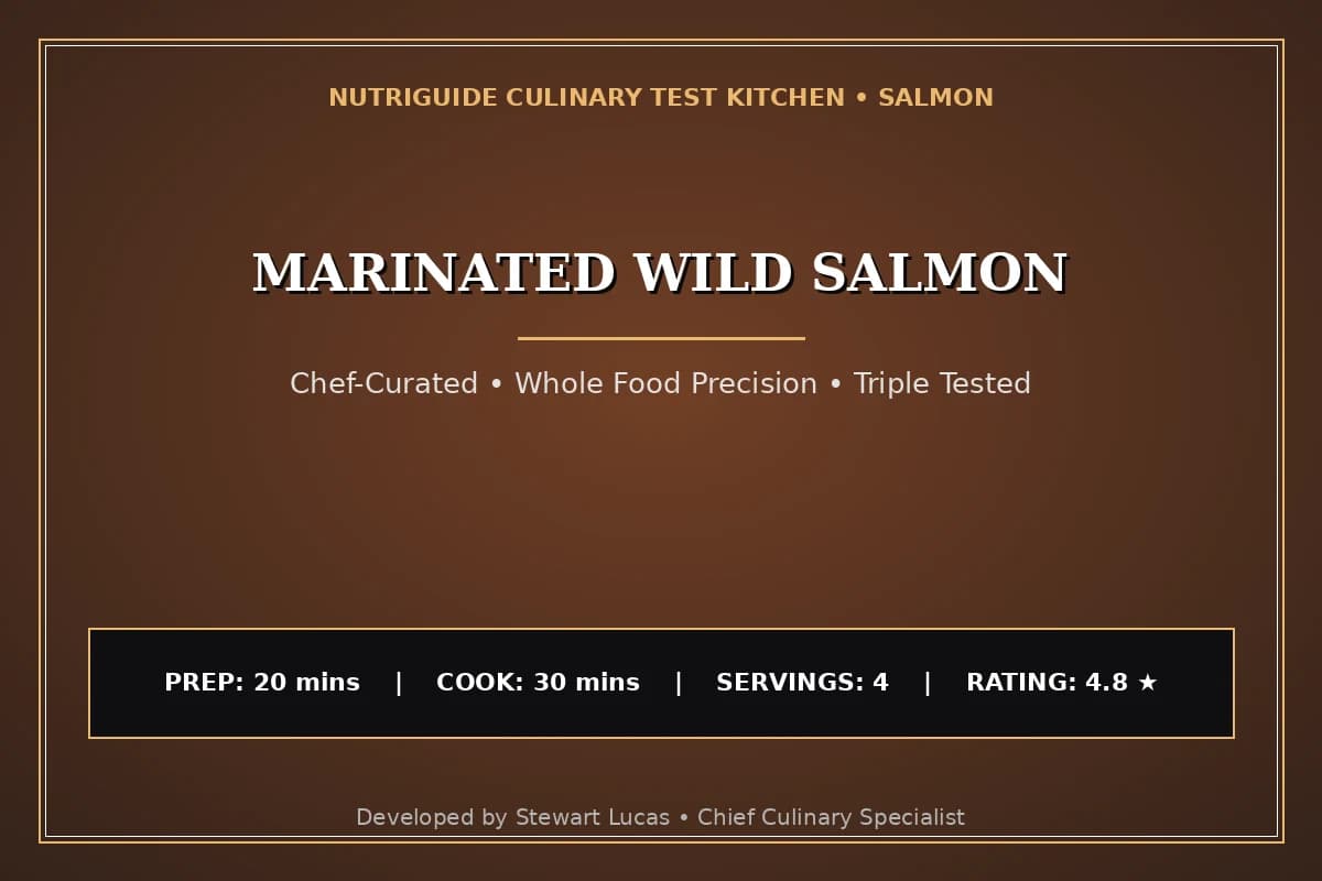 Marinated Wild Salmon