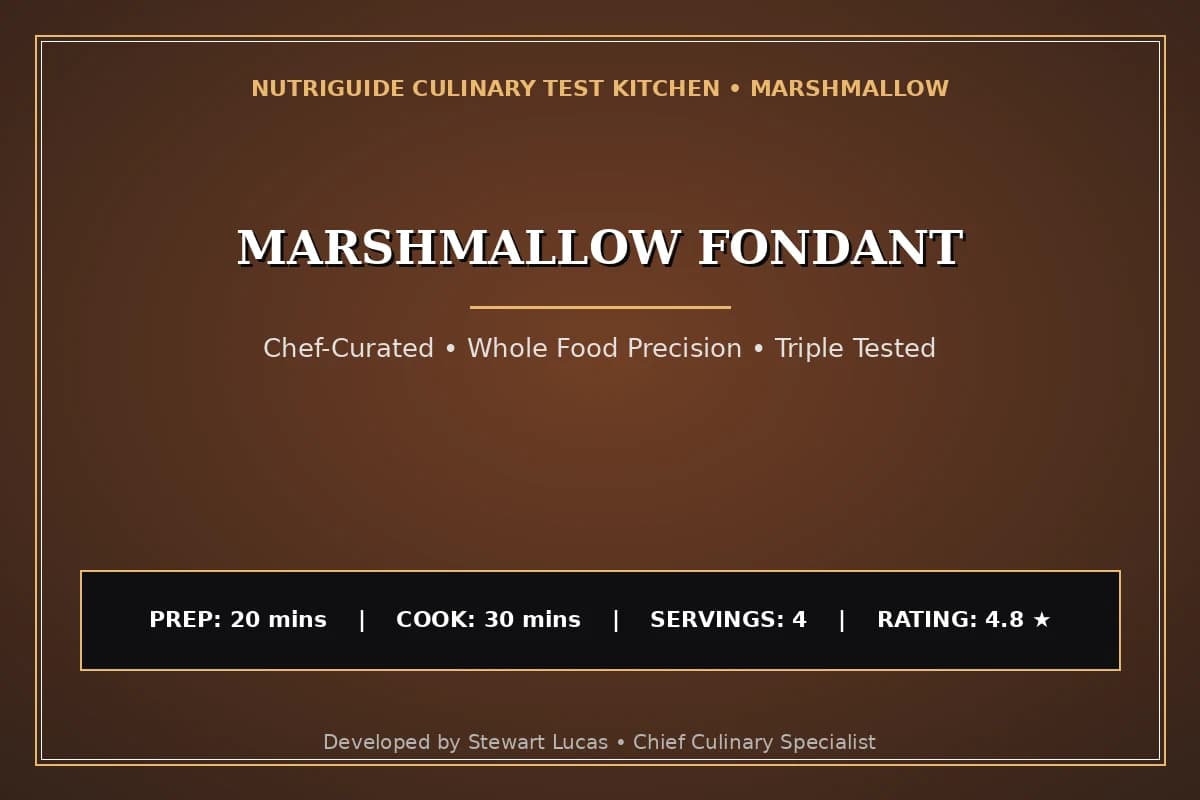 Marshmallow Fondant