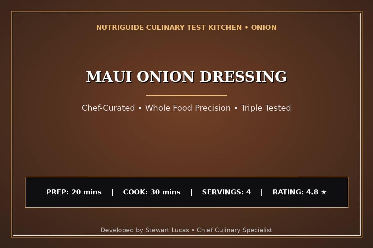 Maui Onion Dressing
