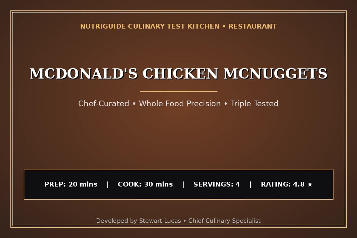 Mcdonald'S Chicken Mcnuggets