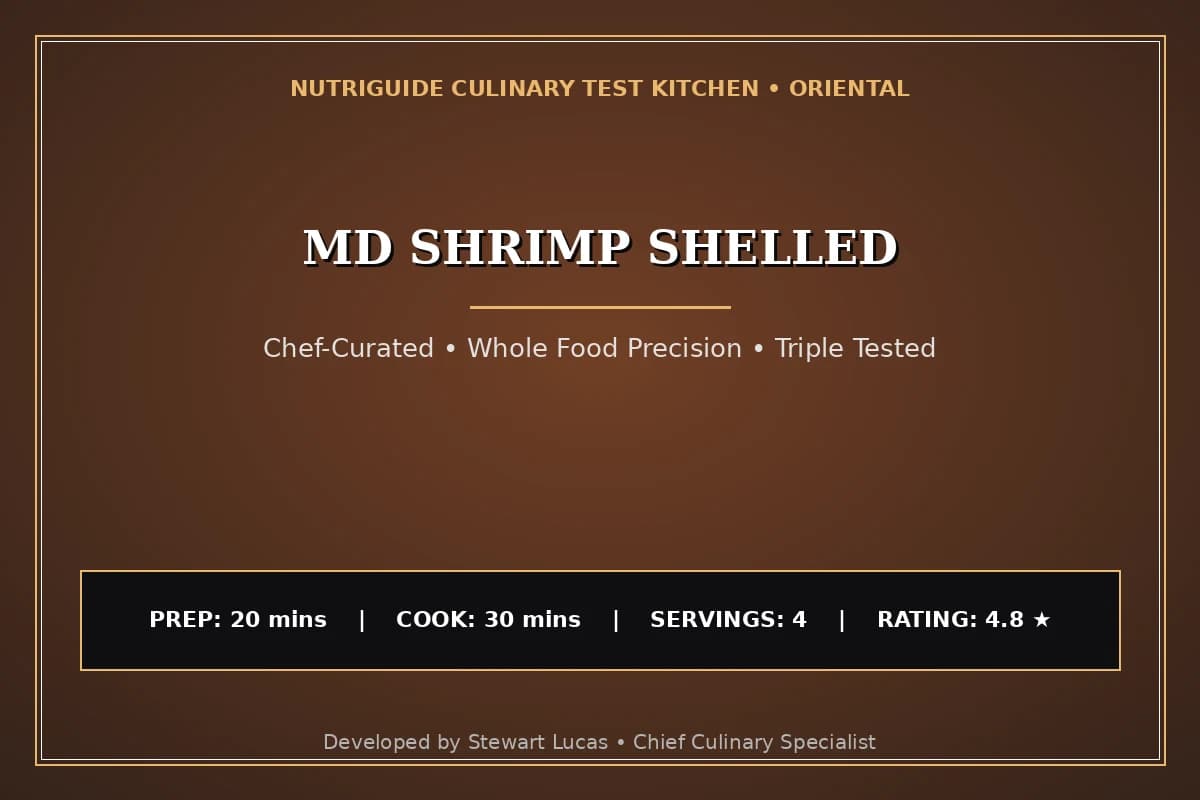 Md Shrimp Shelled