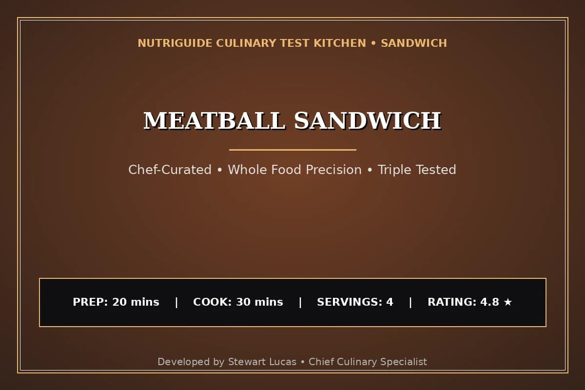 Meatball Sandwich