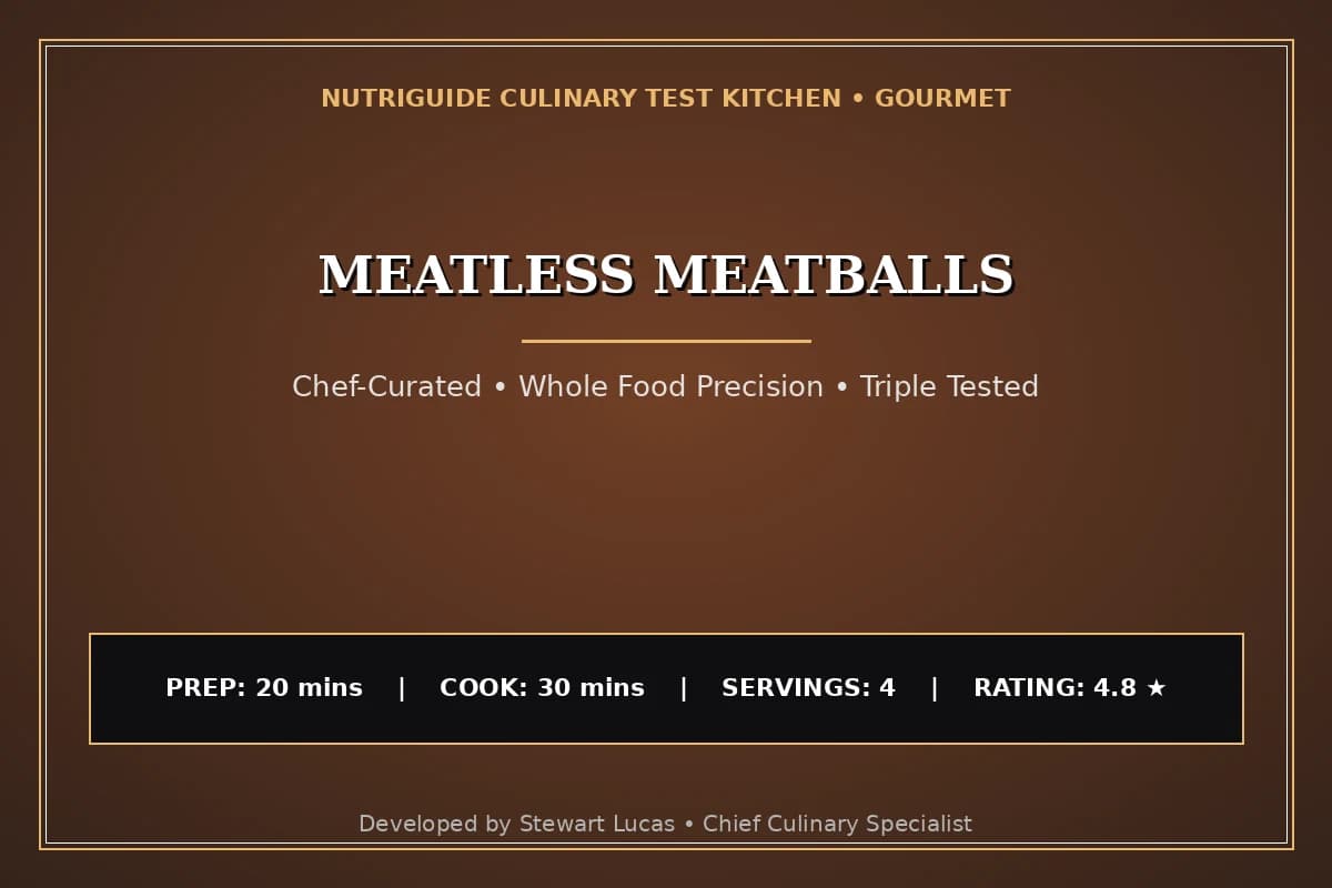 Meatless Meatballs
