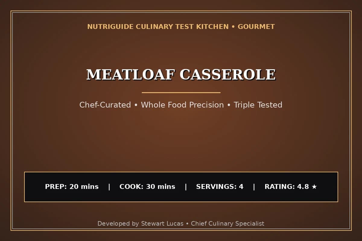 Meatloaf Casserole