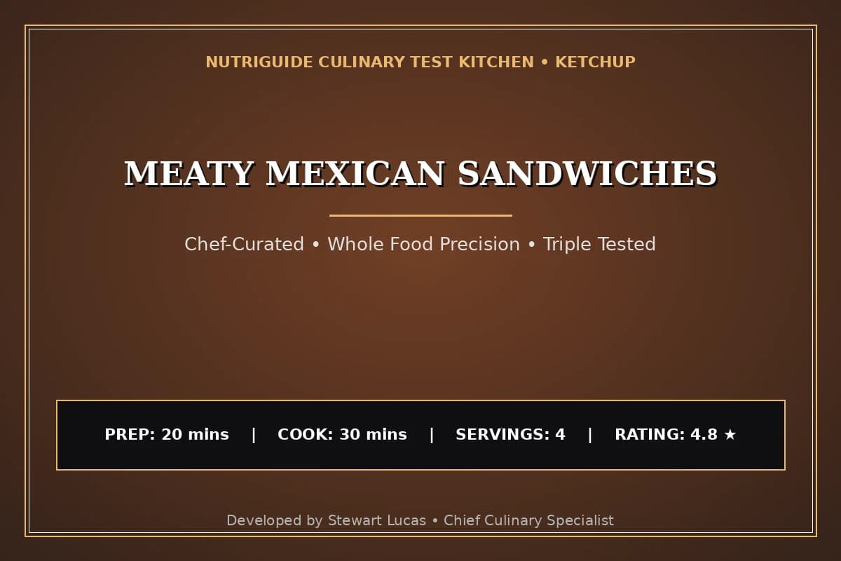 Meaty Mexican Sandwiches