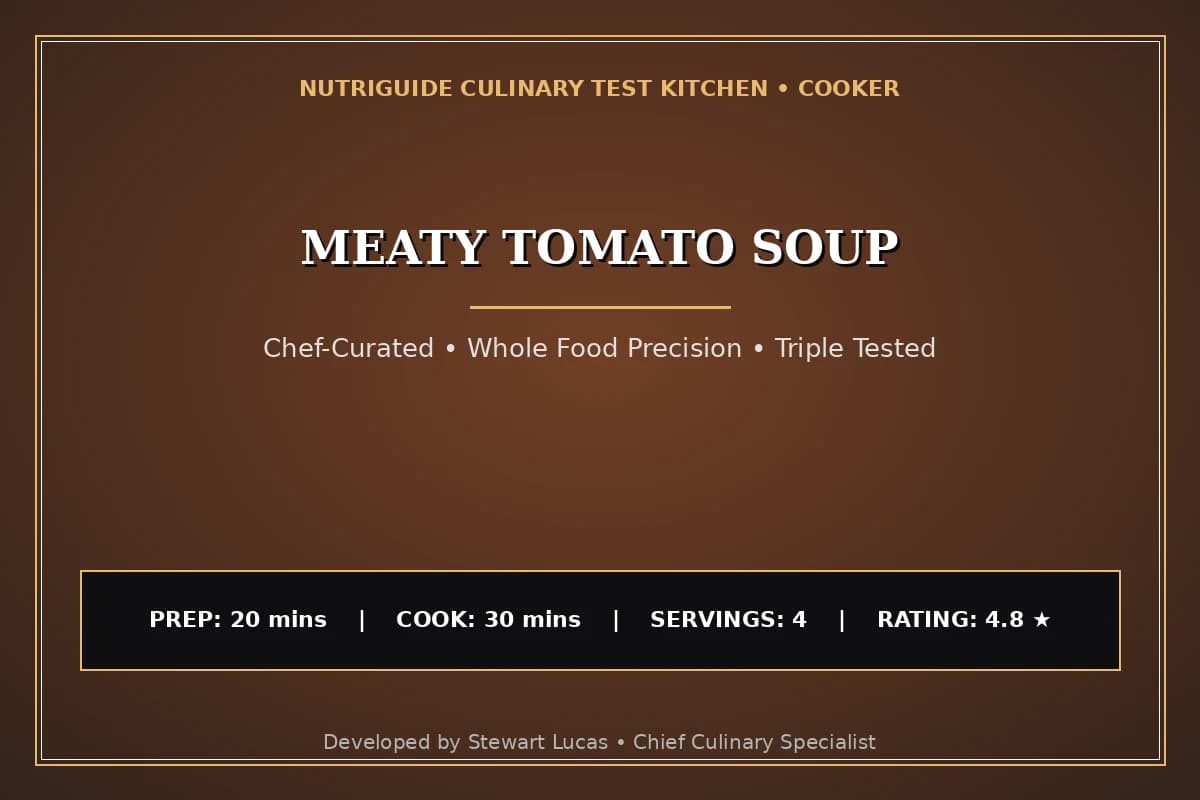 Meaty Tomato Soup