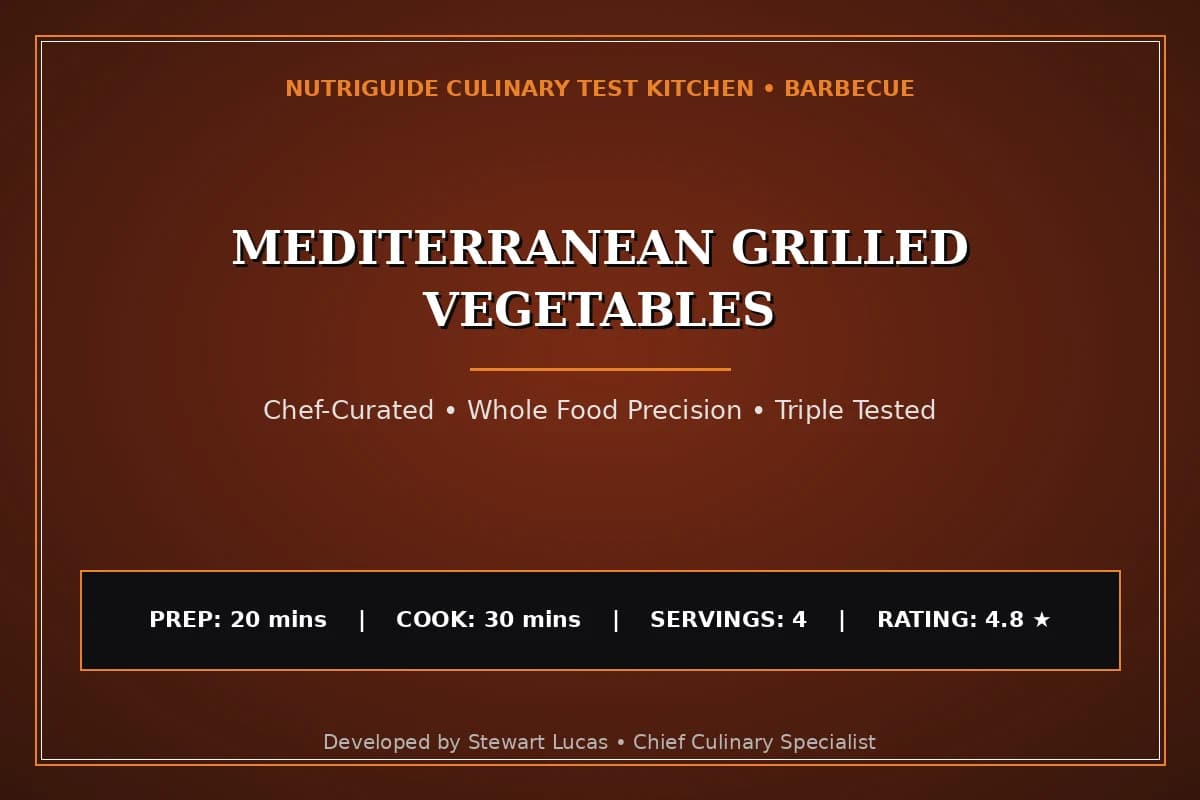 Mediterranean Grilled Vegetables