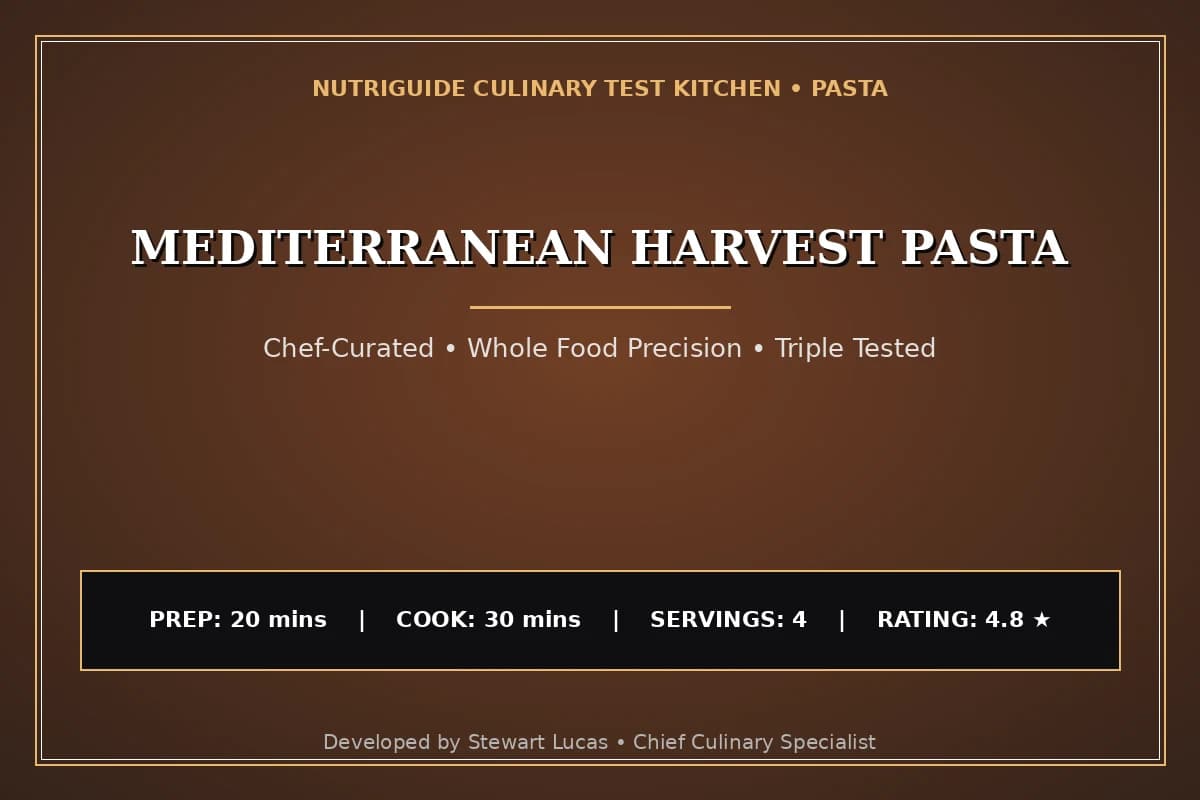 Mediterranean Harvest Pasta