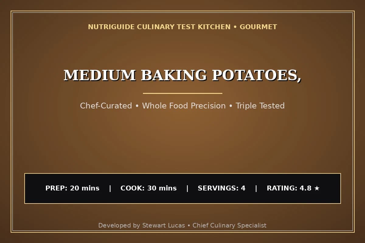 Medium Baking Potatoes,