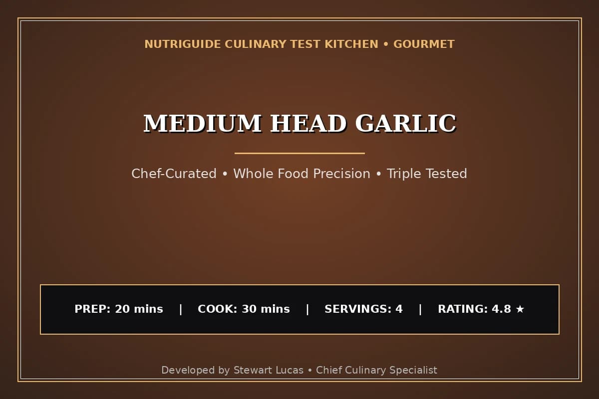 Medium Head Garlic