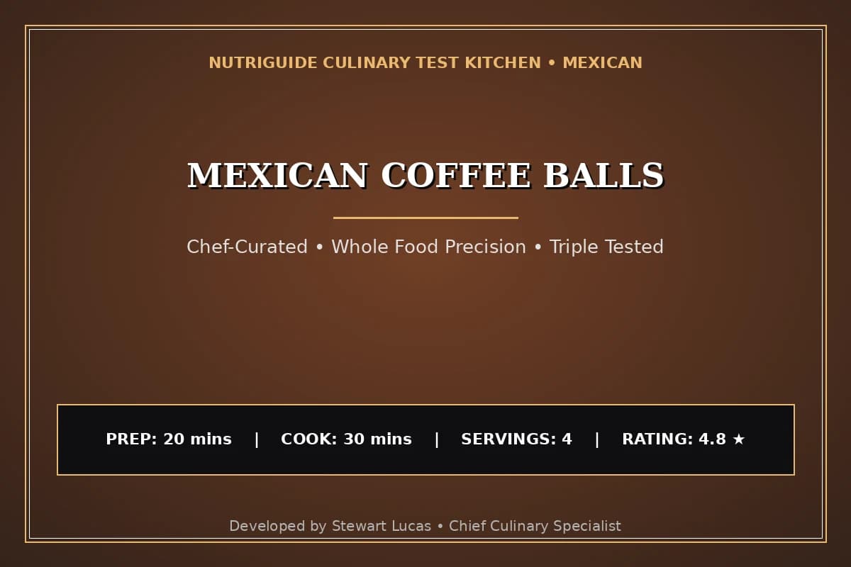 Mexican Coffee Balls