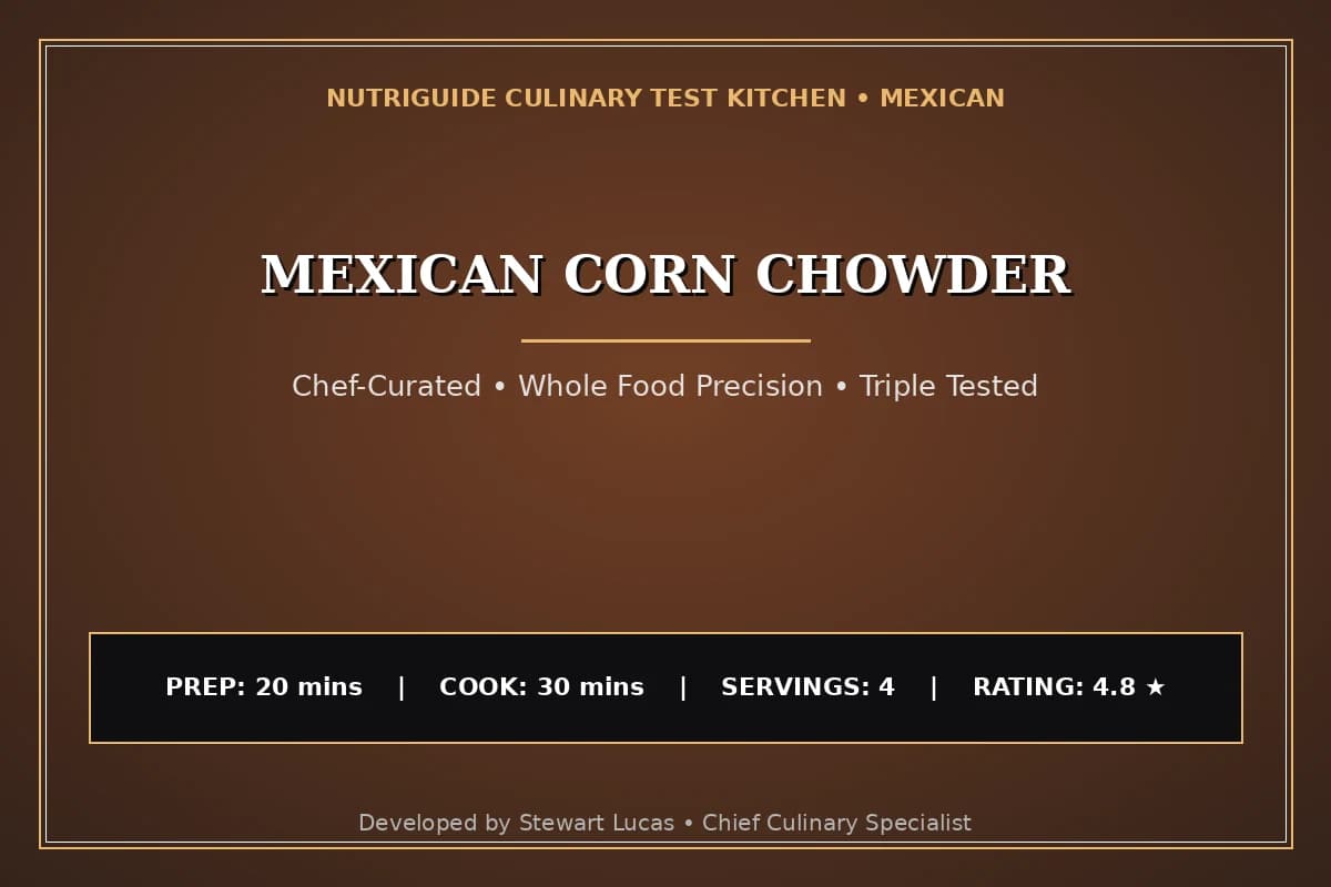 Mexican Corn Chowder