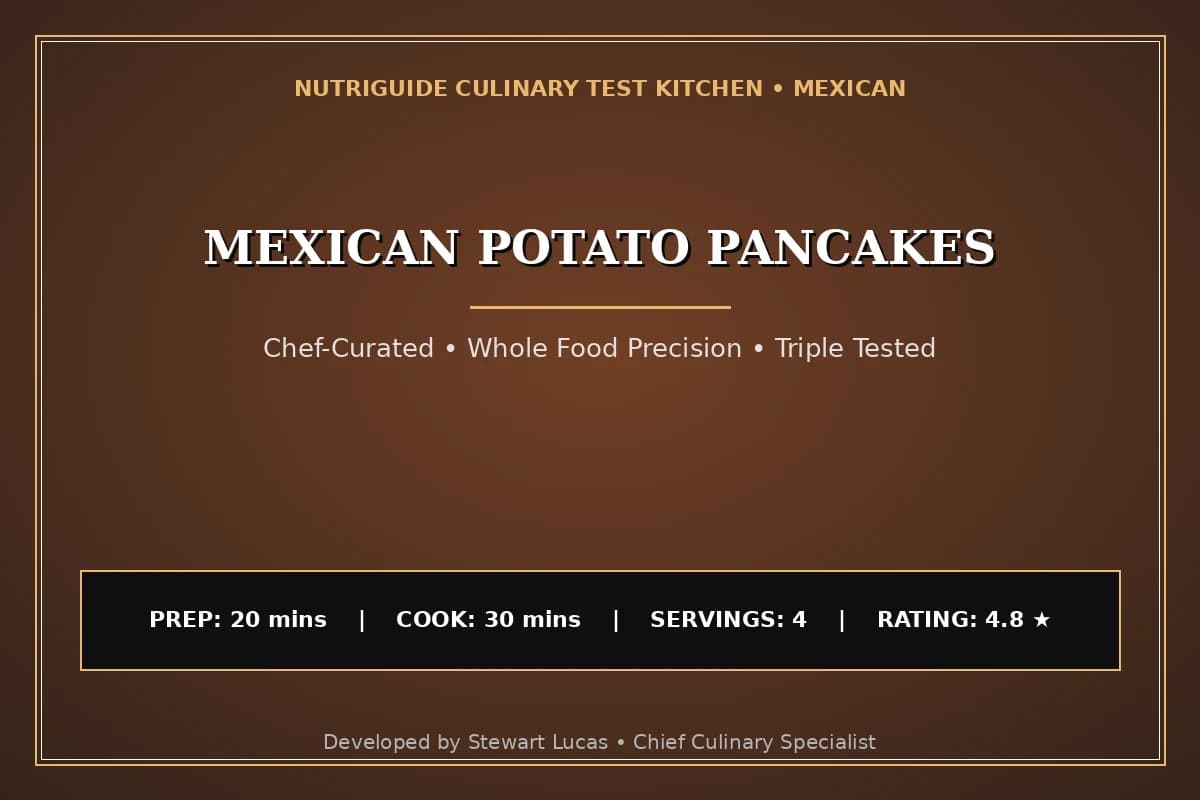 Mexican Potato Pancakes