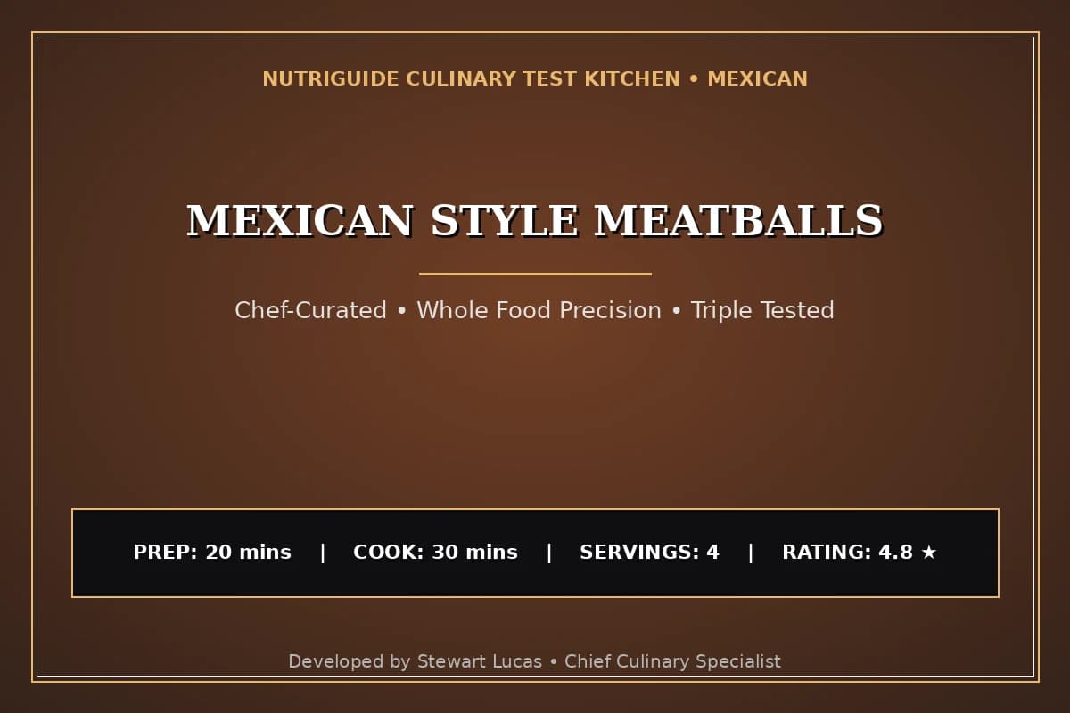 Mexican Style Meatballs