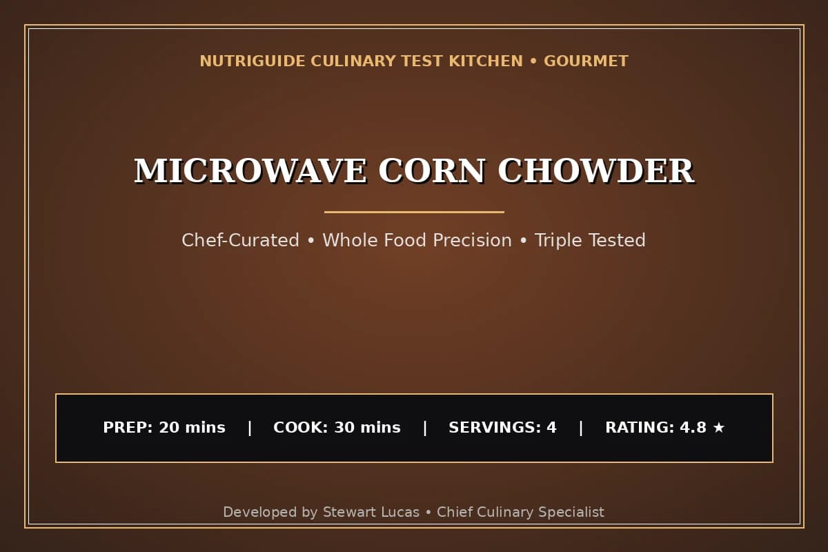 Microwave Corn Chowder