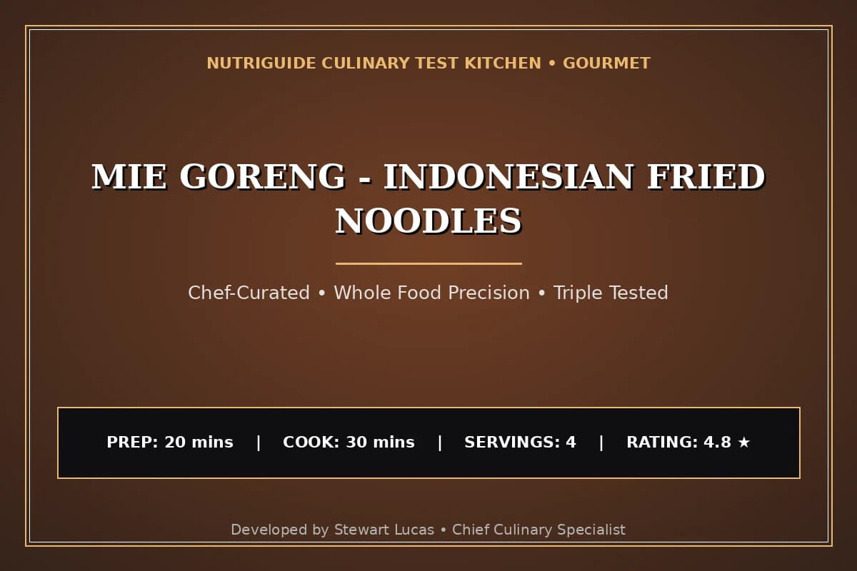 Mie Goreng - Indonesian Fried Noodles