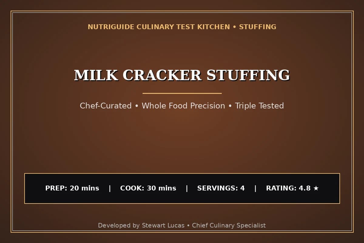 Milk Cracker Stuffing