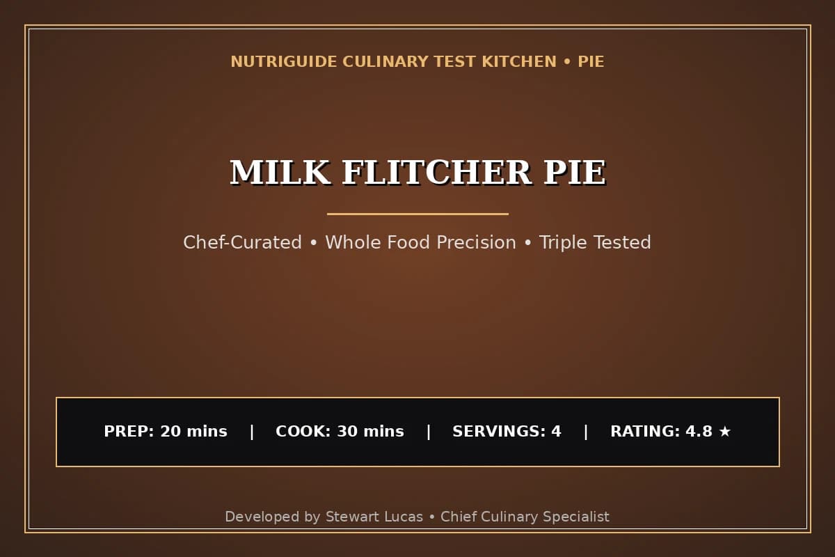 Milk Flitcher Pie