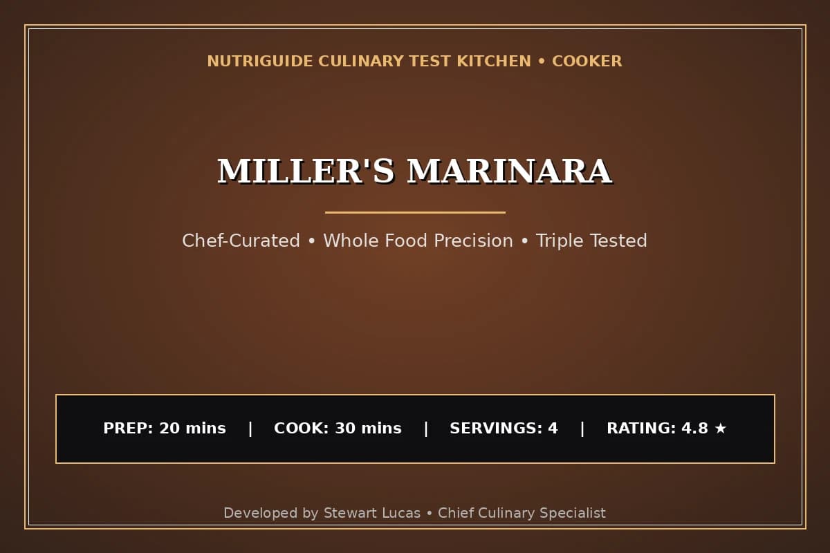 Miller'S Marinara
