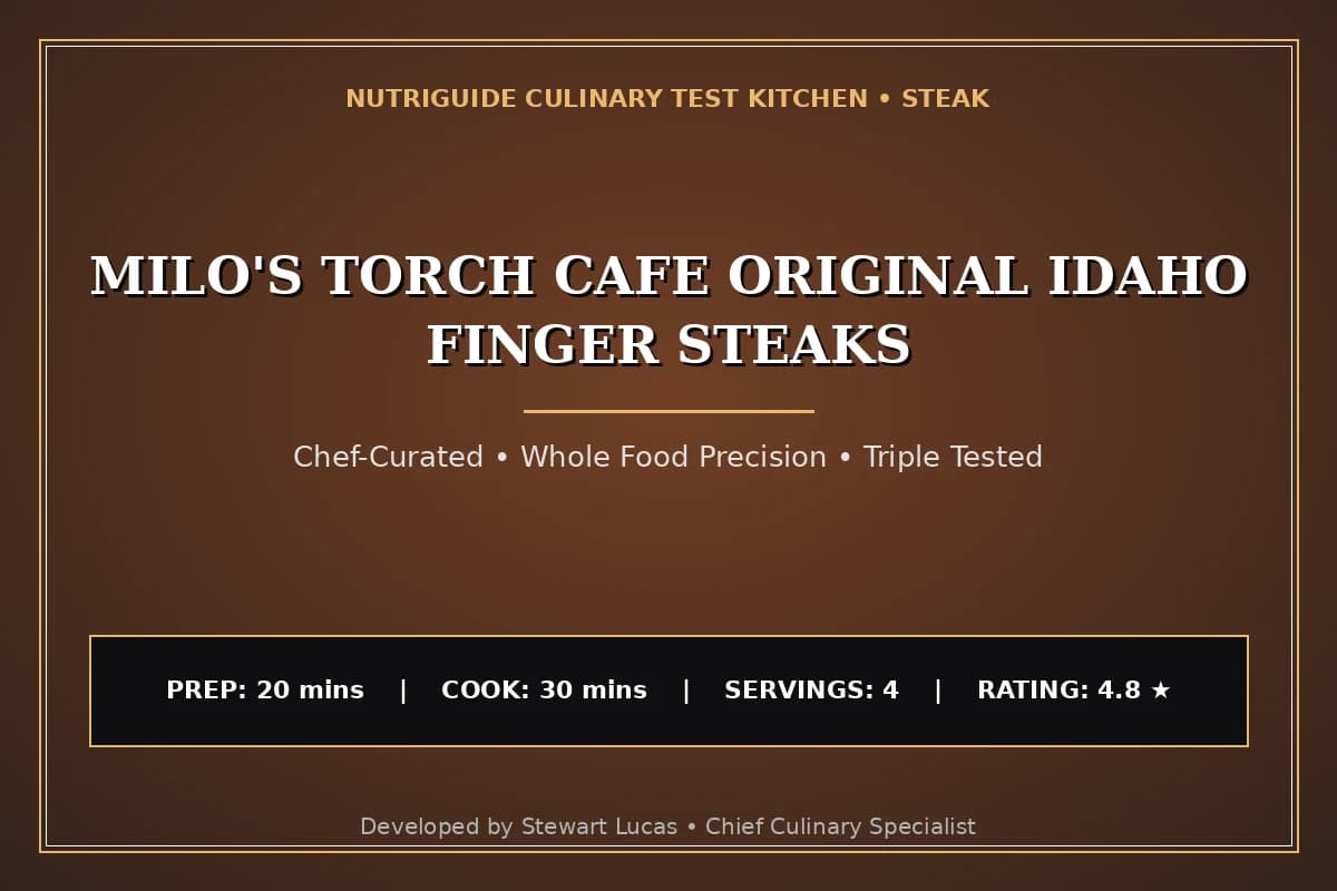 Milo'S Torch Cafe Original Idaho Finger Steaks
