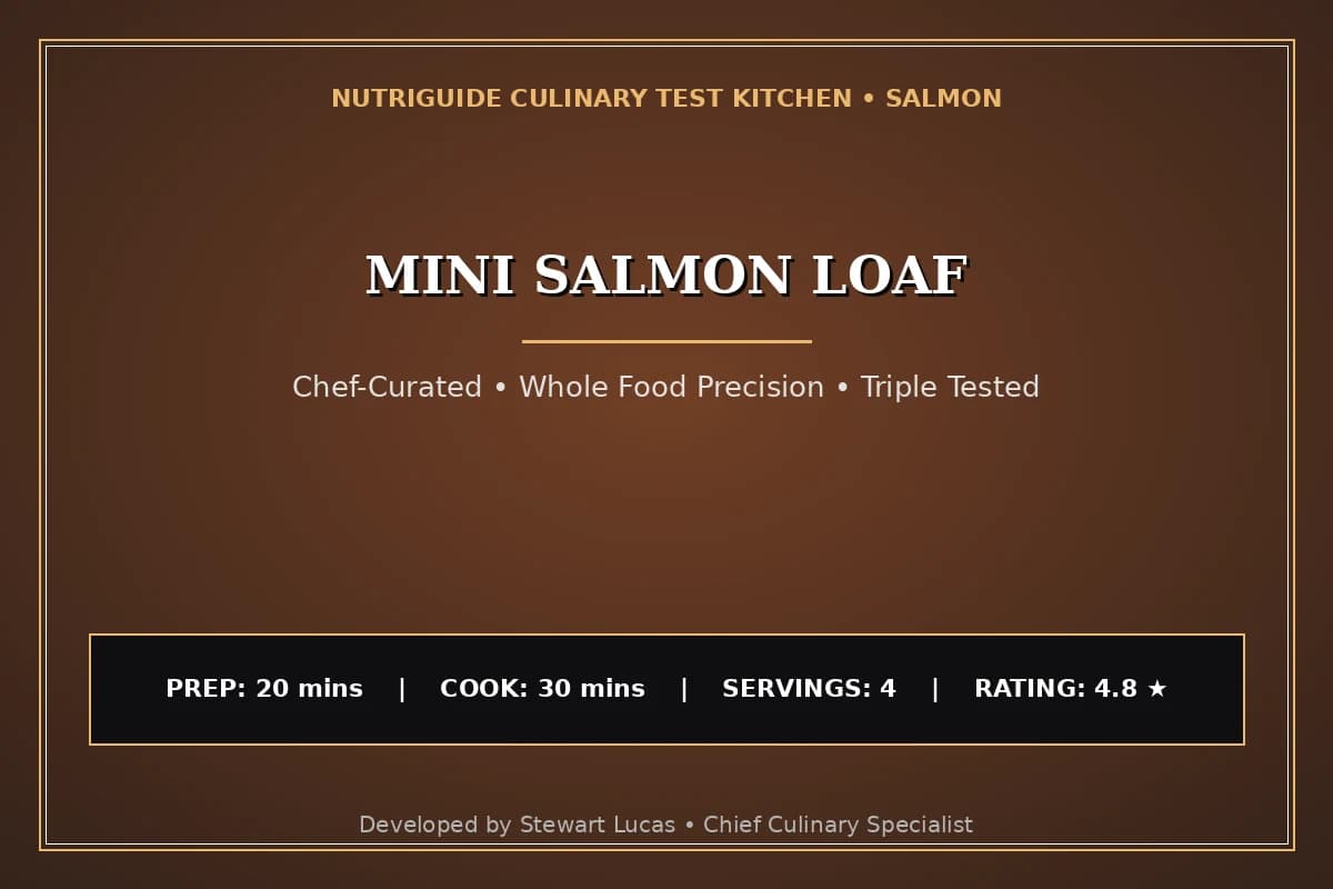 Mini Salmon Loaf
