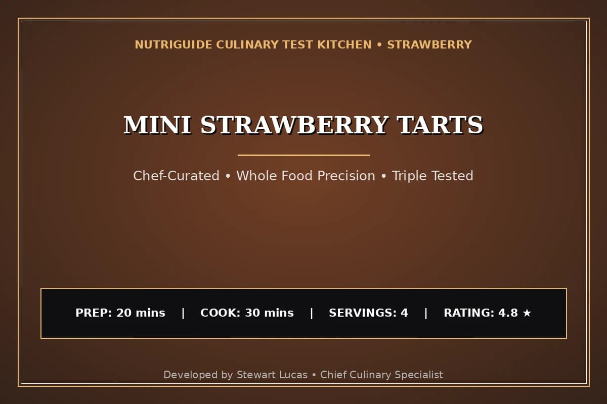 Mini Strawberry Tarts