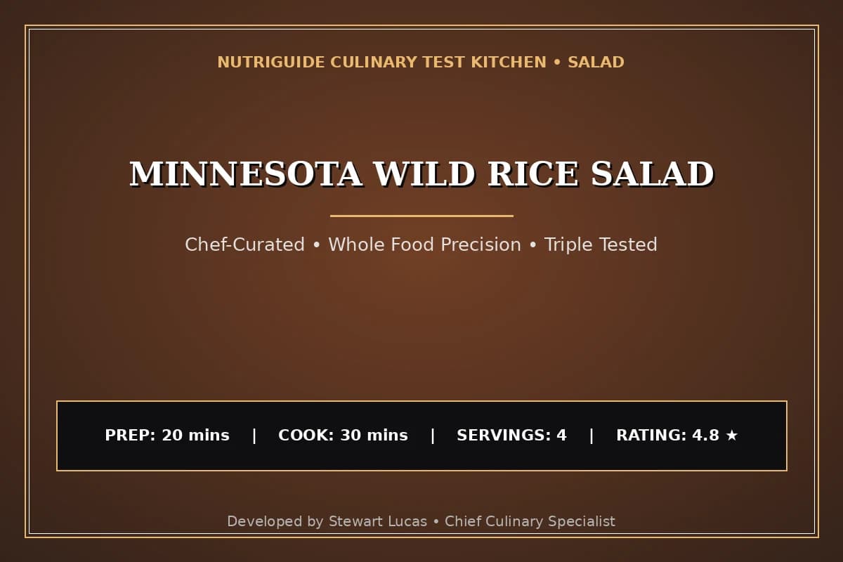 Minnesota Wild Rice Salad