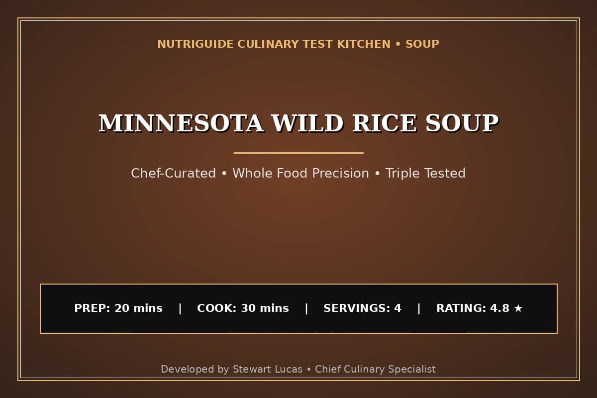 Minnesota Wild Rice Soup
