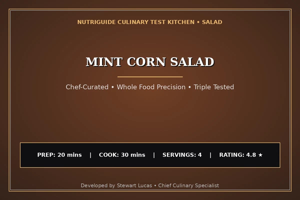 Mint Corn Salad