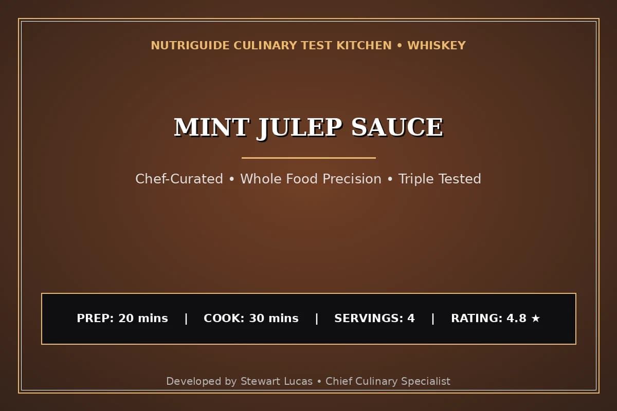 Mint Julep Sauce