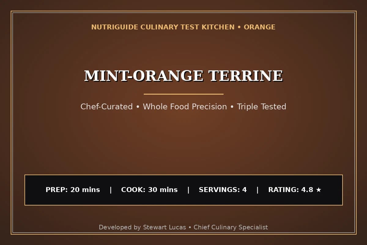Mint-Orange Terrine