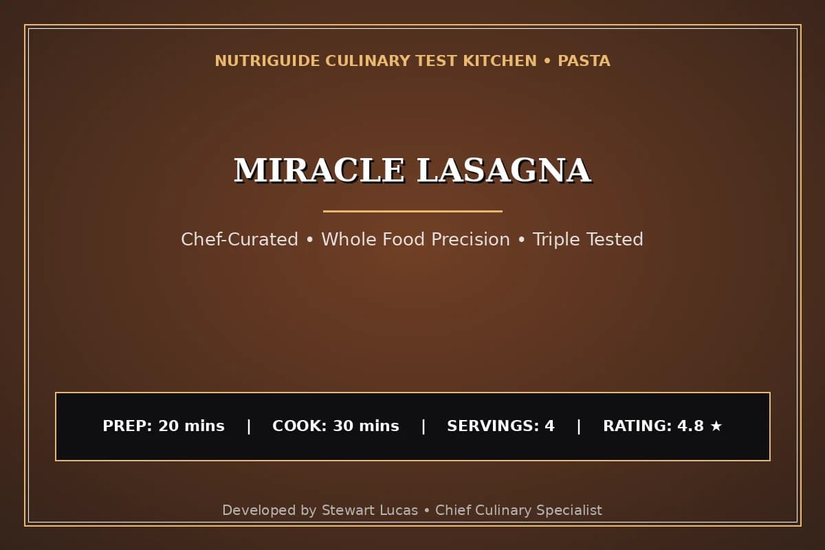 Miracle Lasagna