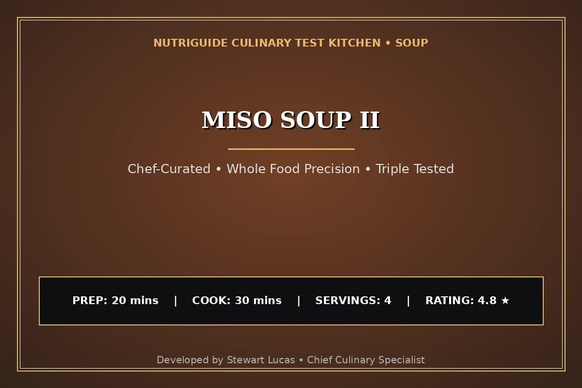 Miso Soup Ii