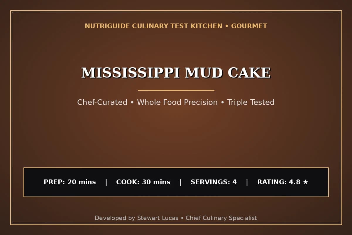 Mississippi Mud Cake