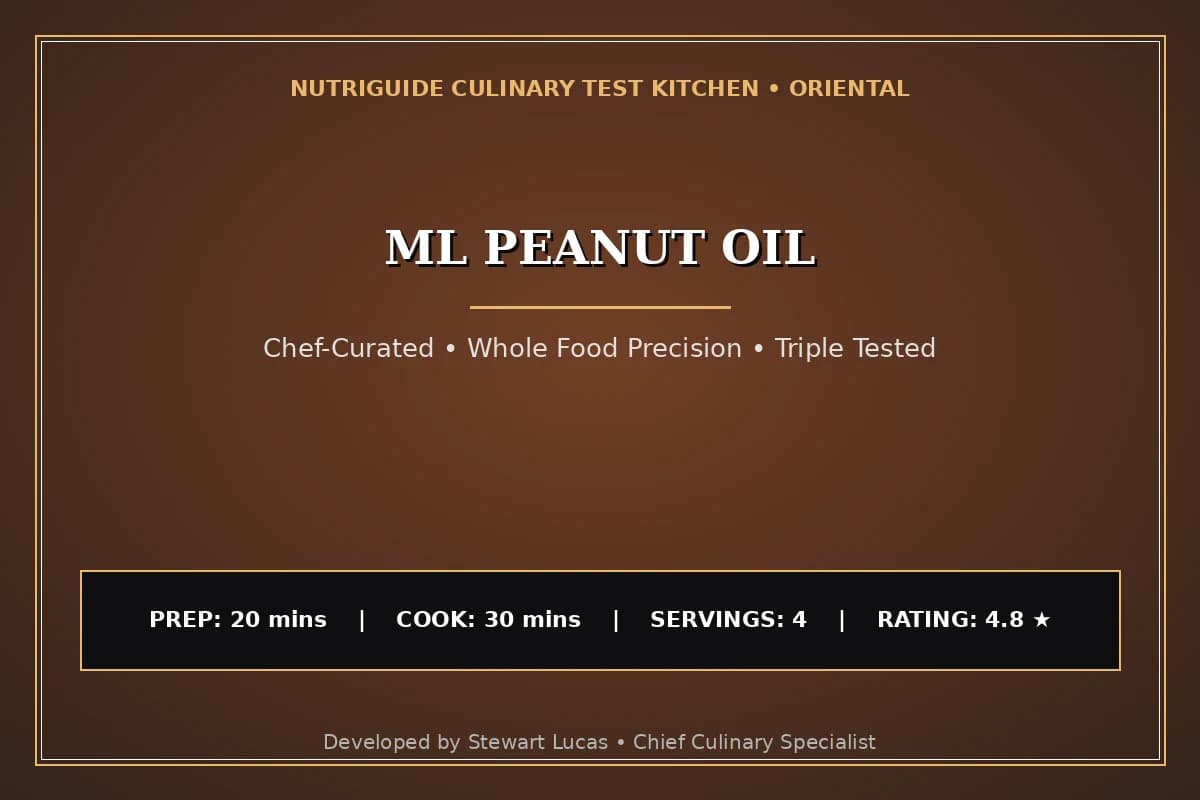 Ml Peanut Oil