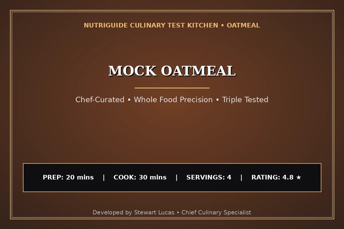 Mock Oatmeal