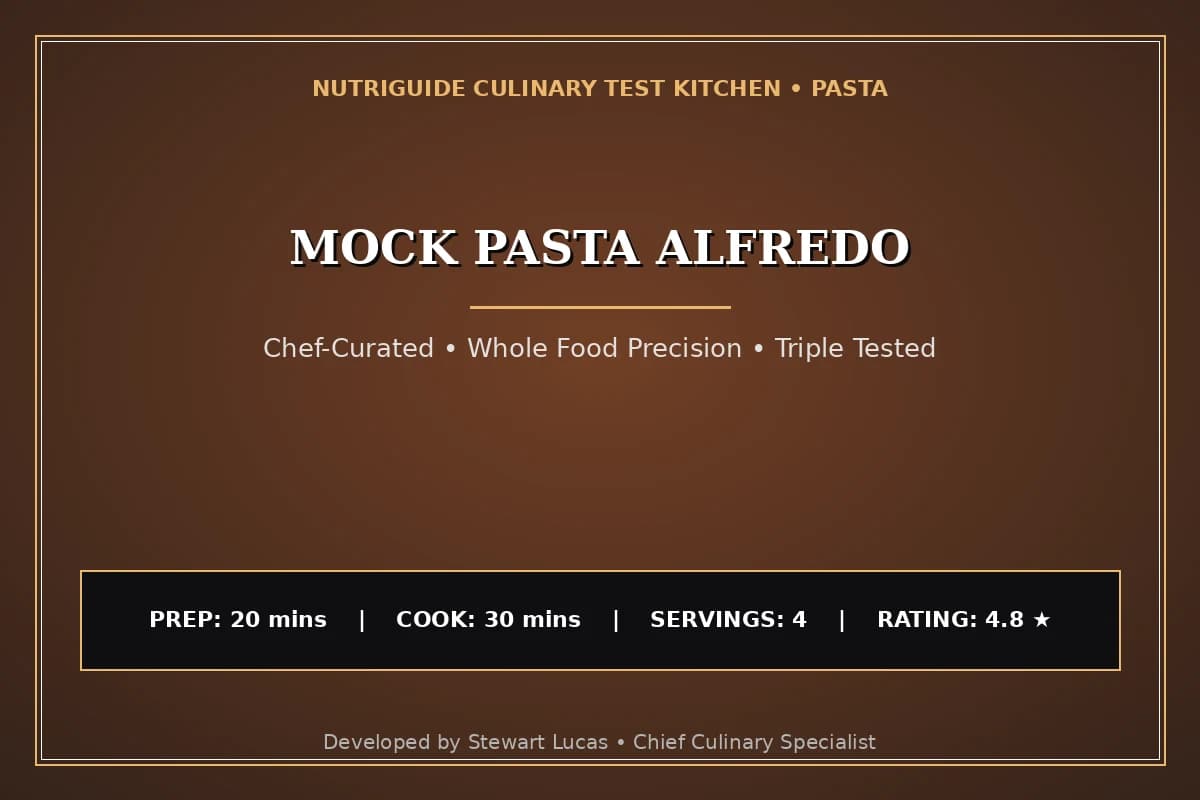 Mock Pasta Alfredo