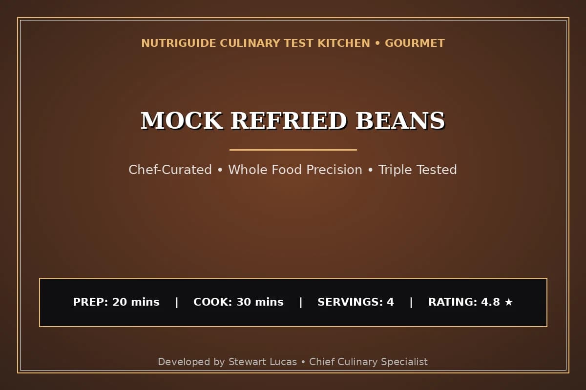 Mock Refried Beans