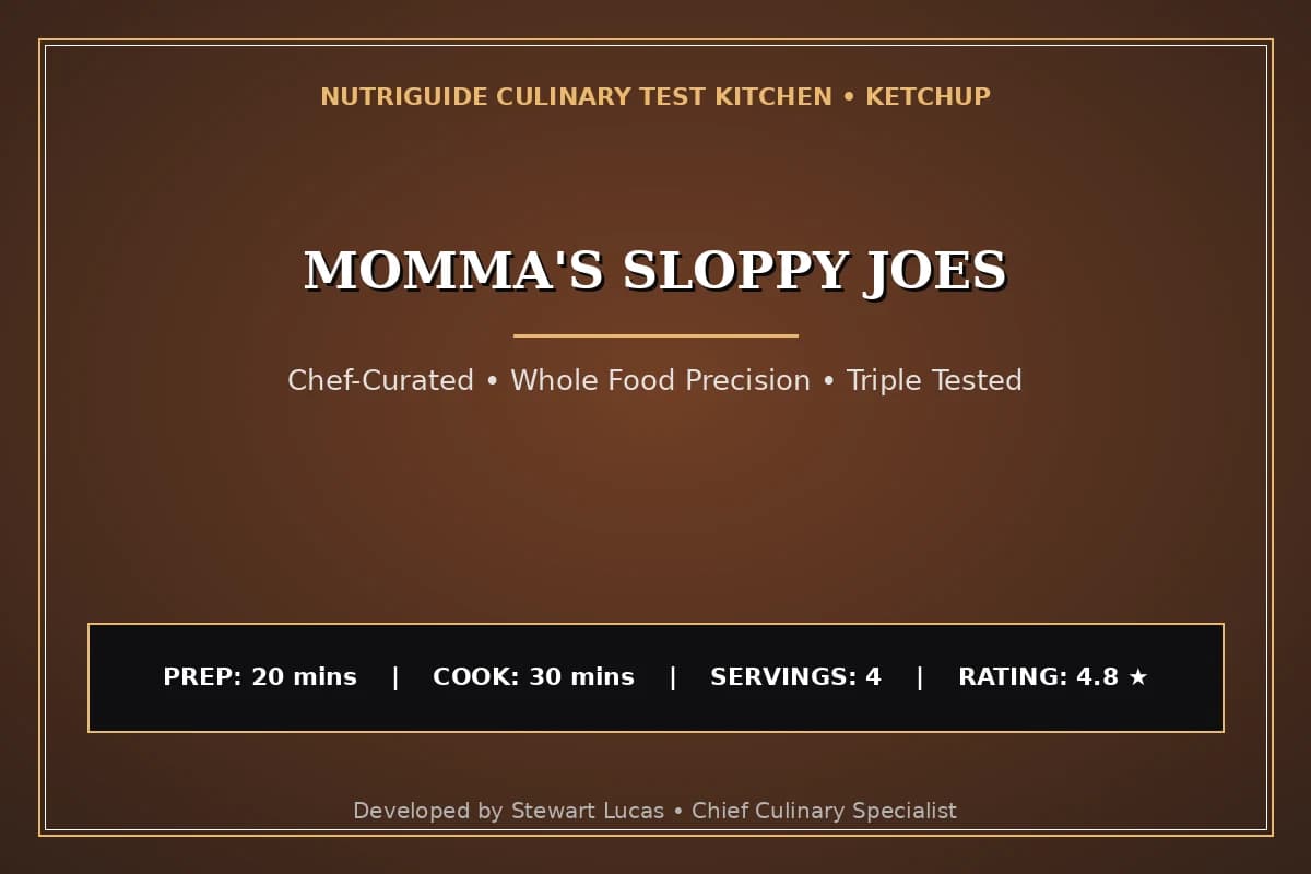 Momma'S Sloppy Joes