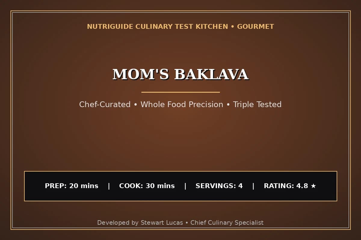 Mom'S Baklava