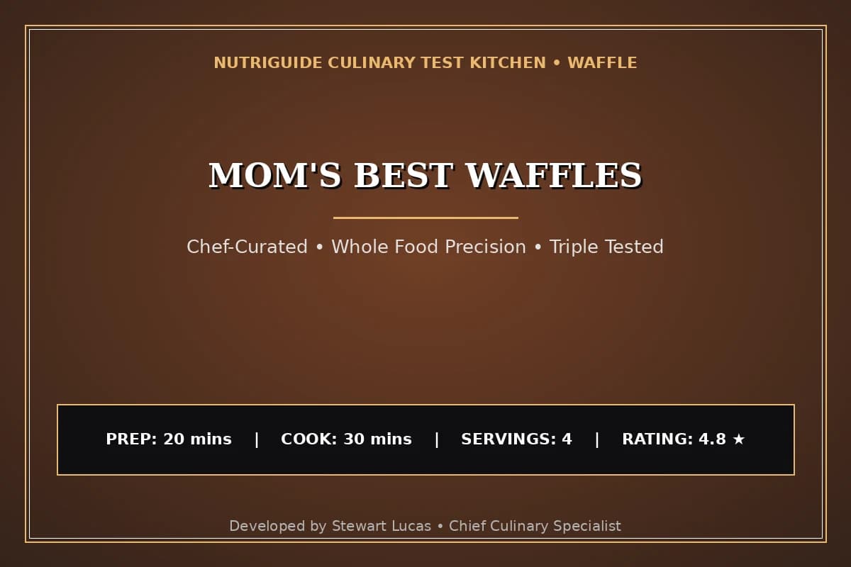 Mom'S Best Waffles