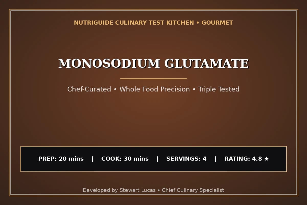 Monosodium Glutamate