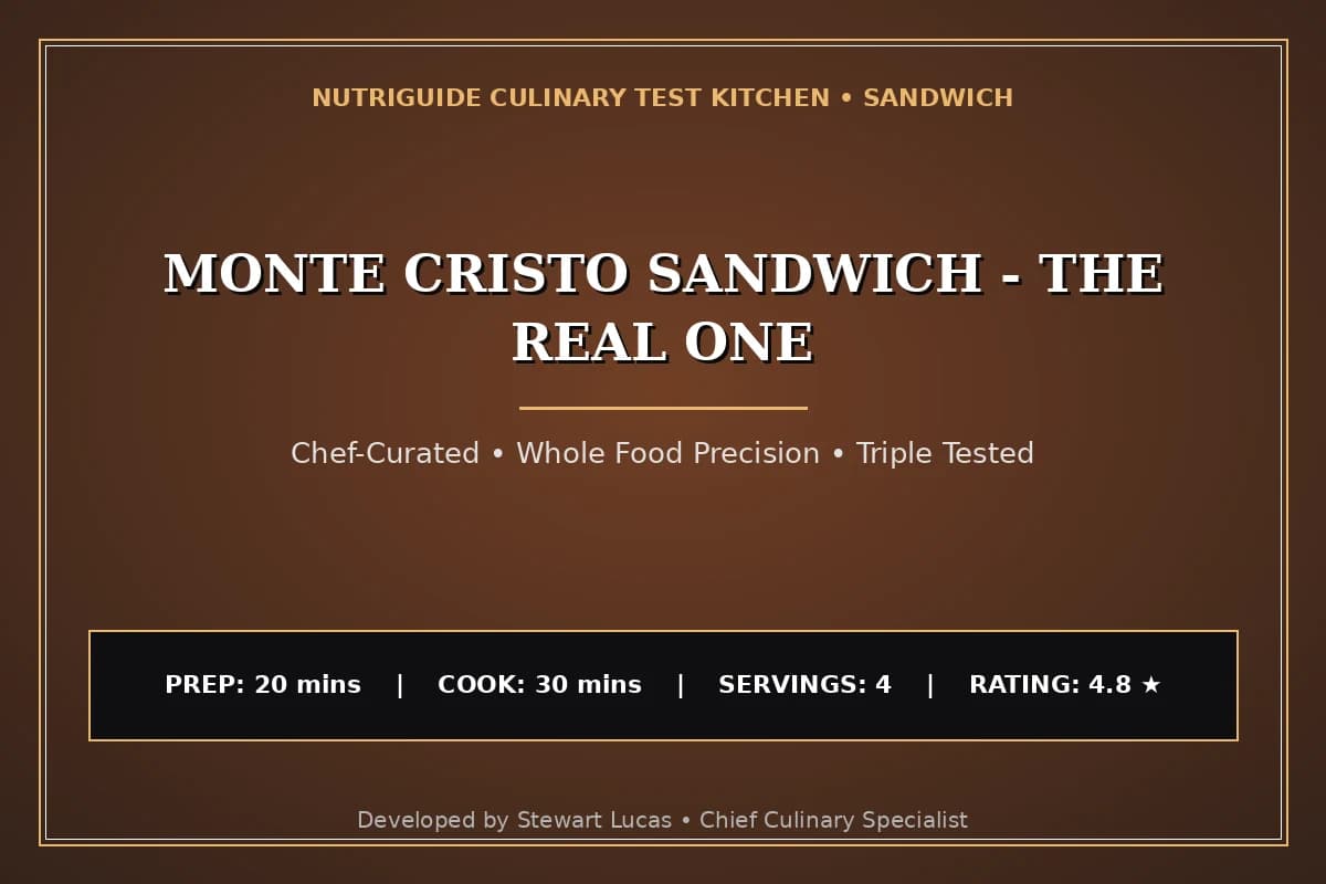Monte Cristo Sandwich - The Real One