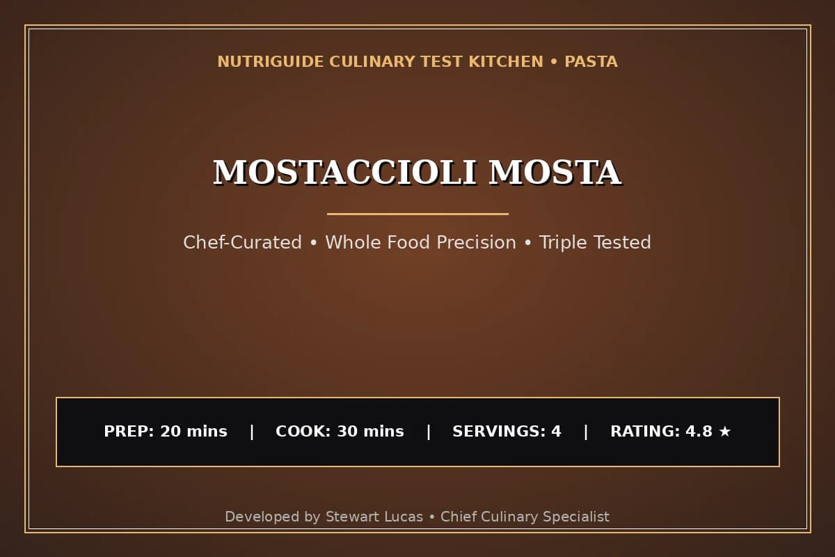 Mostaccioli Mosta