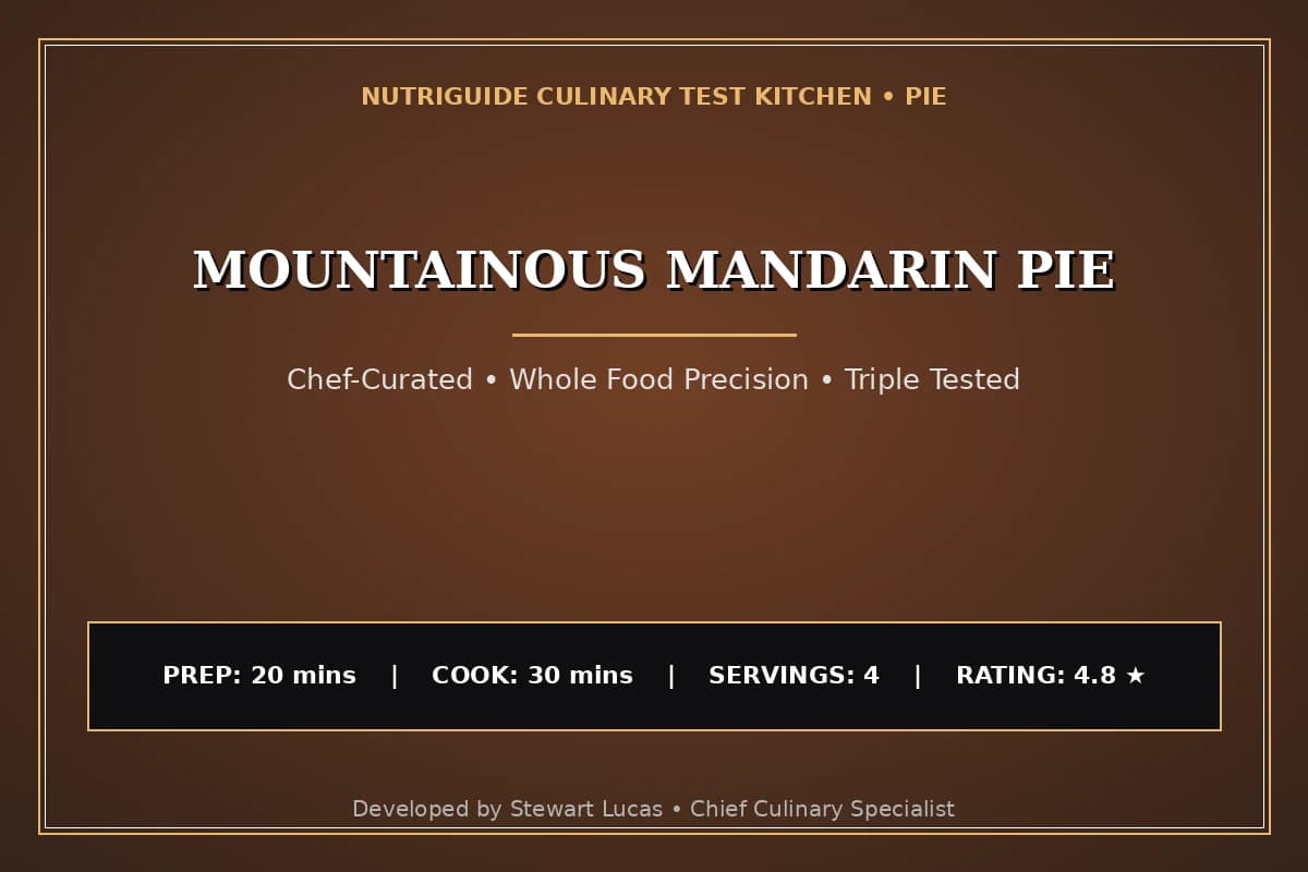 Mountainous Mandarin Pie