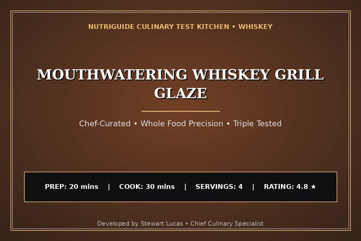 Mouthwatering Whiskey Grill Glaze