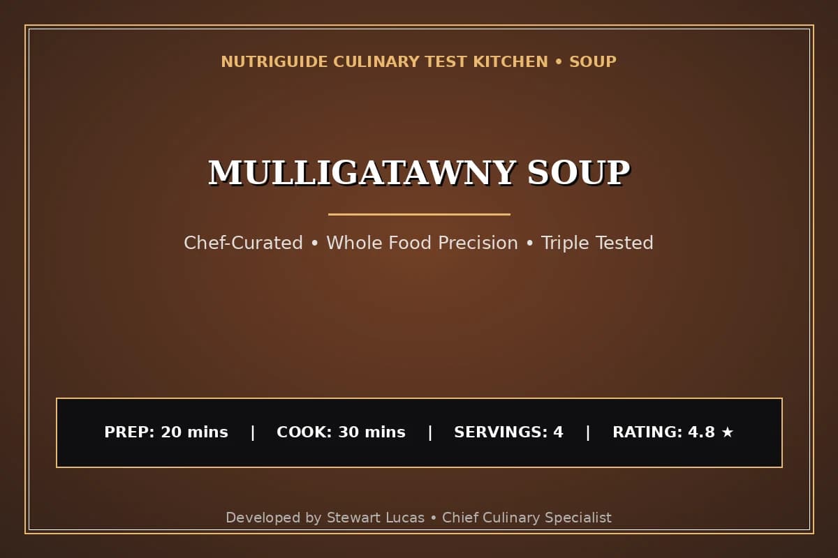 Mulligatawny Soup